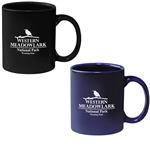 DH7125SD 11 Oz. Solid Colored Stoneware Mug With Custom Imprint